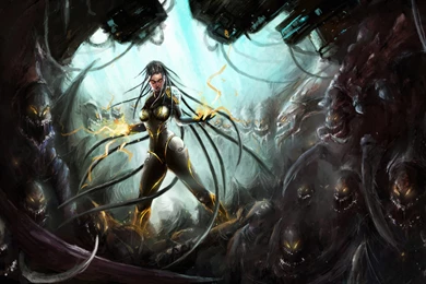 Starcraft 2 Heart Of The Swarm 15 2100x1117, Free Desktop ...