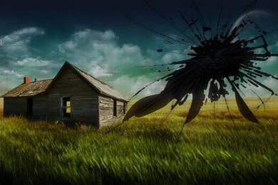 HD Cracked Broken Screen Landscape Desktop Wallpapers Full Size ...