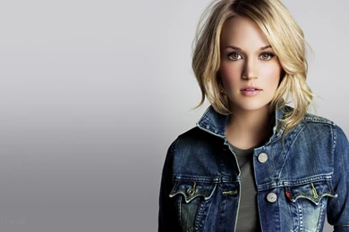 Carrie Underwood In Blue Jacket Wallpapers   1920x1200   614759