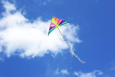 Kite Flying Bokeh Flight Fly Summer Hobby Sport Sky Toy Fun ...