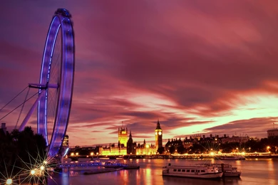 London Ferris Wheel Night Wallpapers   2560x1600   3385065