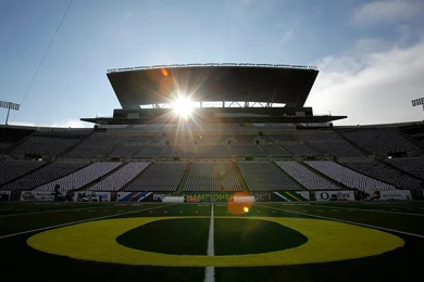 Oregon Ducks Stadium Wallpapers Desktop Backgrounds