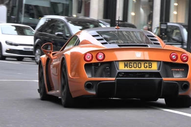 Noble M600 Cruising Through London!!   YouTube