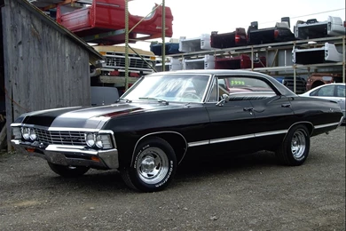 Black 1967 Chevy Impalas Supernatural, Chevrolet Impala 1967 ...