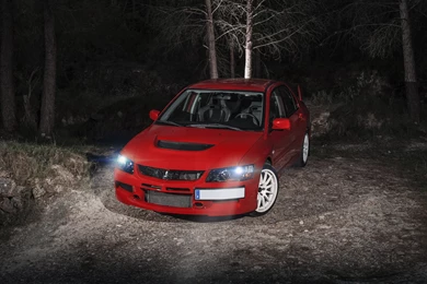 Wallpapers Mitsubishi, Evo, Ix, Red, Mitsubishi, Evolution ...