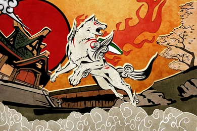 Okami Capcom Amaterasu : Desktop And Mobile Wallpapers : Wallippo