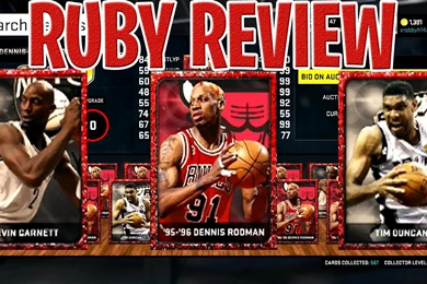 NBA 2K15 My Team Ruby Players Reviewed   Bill Russell, Dennis ...