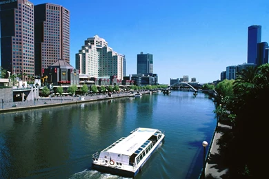 Yarra River And Southbank Melbourne Australia Wallpapers