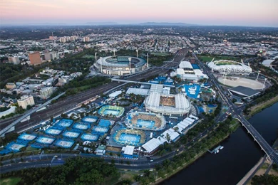MELBOURNE PARK – AUSTRALIAN OPEN WALLPAPER