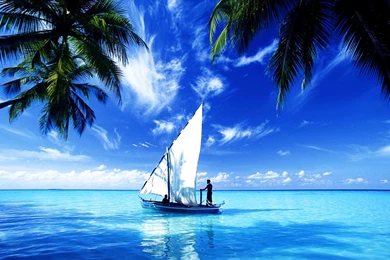 Boat Ocean Wallpapers HD