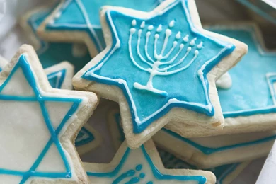 Chanukah Cookie Desktop Wallpapers － Holiday Wallpapers   Free ...