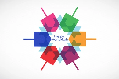 Christmas And Hanukkah Background Images