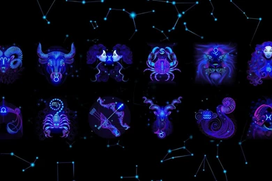 Zodiac Black Fantasy Space Stars Religion Sign Wallpapers ...