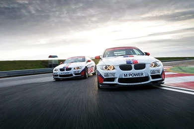 BMW M3 E92 Sports Car In Racing Wallpapers