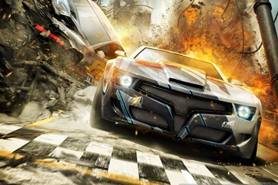 Split second Race Car Racing Black Rock Studio Cg Wallpapers ...