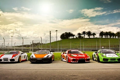 Race Car Wallpapers Border