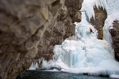 Ice Climbing Desktop Wallpapers