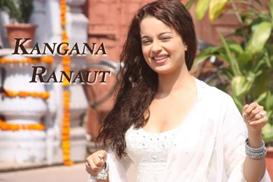 Kangana Ranaut White Dress Hd Pictures