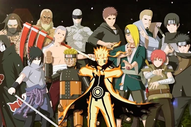 Naruto Shippuden All Characters Wallpapers   Wallpapers Zone