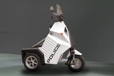 Any Cop Is RoboCop With An Electric Police Trike