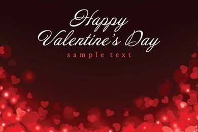 Romantic Of Valentines Day Backgrounds Art Vector 04   Vector ...