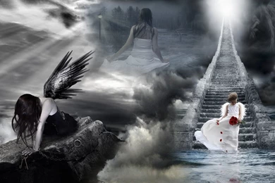 Wallpapers Spirite Cool Angels Fantasy 1680x1050