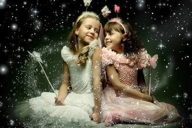 Two Little Beautiful Angels HD Wallpapers
