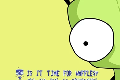 Gir Invader Zim Waffles Wallpapers   (