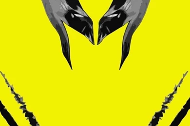 SuperHD.pics: Wolverine Comics Minimalistic Yellow Backgrounds ...