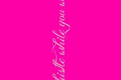 Gorgeous Hot Pink 'whistle While You Work' Wallpapers Lockscreen ...