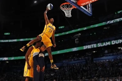 Paul George 2014 Sprite Slam Dunk Wallpapers