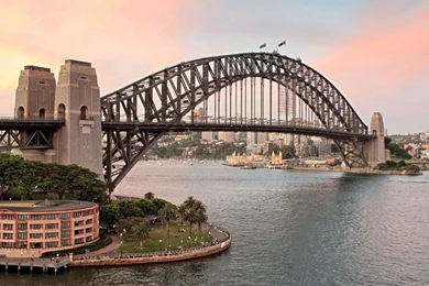 Sydney Harbour Bridge Sunset Wallpapers 1920x1200 900003