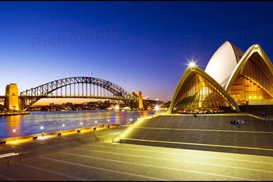 Design Your Own Custom Removable Wallpaper. Image: Sydney Harbour ...