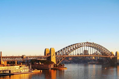 Through Arch Bridge In Sydney   Travel HD Wallpapers