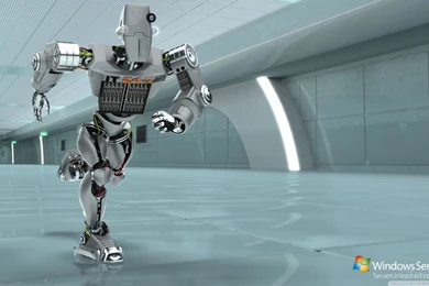 Windows Server 2008 Unleashed IT 24 7 Robot HD Desktop Wallpapers ...