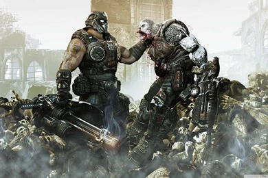 Wallpapers Gears Of War Game Locust Hd Widescreen 2560x1440 ...