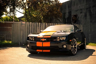 Black Chevrolet Camaro Wallpapers