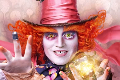 Mad Hatter Alice Through The Looking Glass Wallpapers