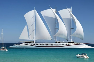 Modern Sailboat Wallpapers