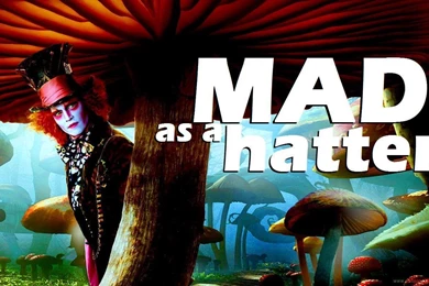 The Mad Hatter   Alice In Wonderland (2010) Wallpapers (10293071 ...