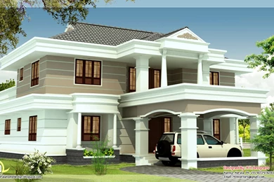 Backgrounds Beautiful Elevations Of Houses M45   Wallpaperub.com