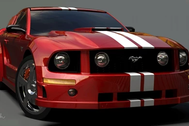 COOL MUSCLE CARS WALLPAPER WLF1007