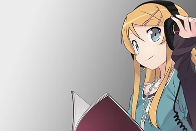 Awesome Anime Girl With Headphones Wallpapers