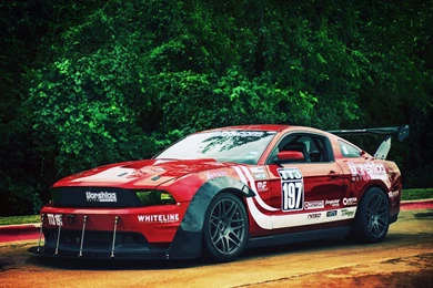 Diesel Mustang Drag Car Wallpapers