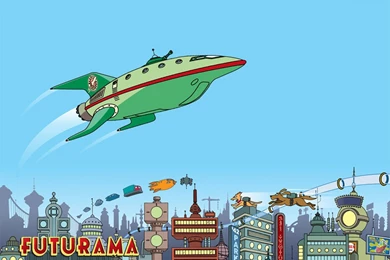 Planet Express Ship   Futurama Wallpapers (3296119)   Fanpop