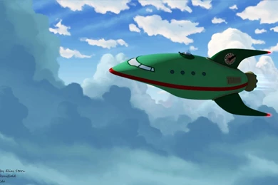 DeviantArt: More Like Planet Express Ship By MrRonsfield