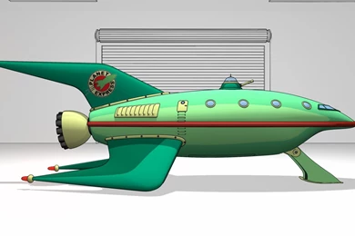 U.S.S. Planet Express Ship By Polygonbronson On DeviantArt