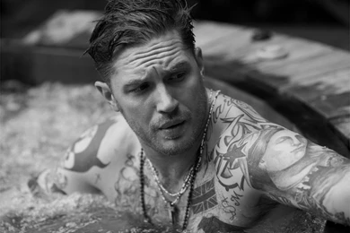 Black And White Tom Hardy 4K Wallpapers