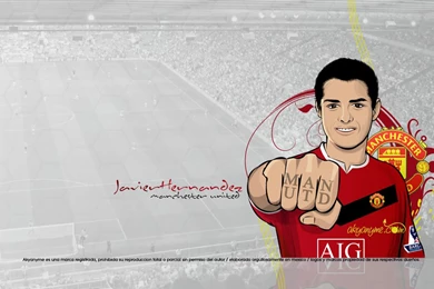Wallpapers Free Picture: Javier "Chicharito" Hernandez Wallpapers 2011