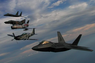 F 4 Phantom Ii F 15 Eagle P 51 Mustang Wallpapers